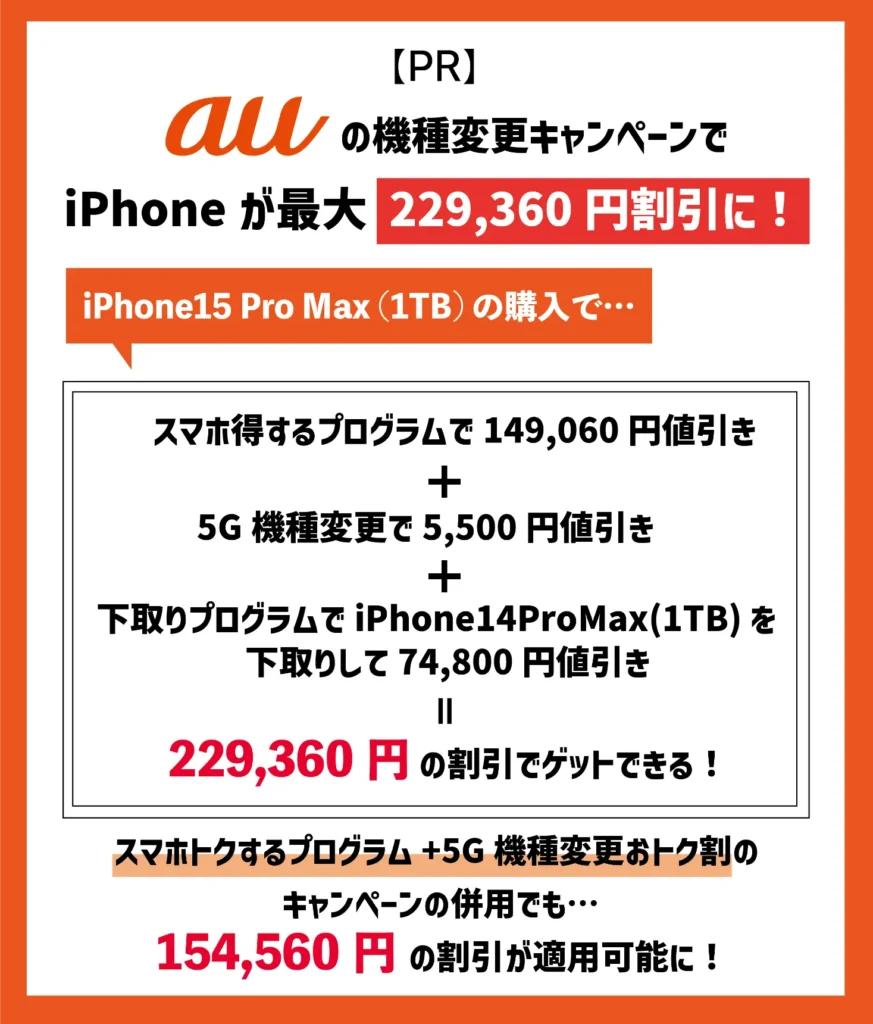 iPhone15（Pro/Max/Plus）を安く買う方法まとめ【2024年1月最新