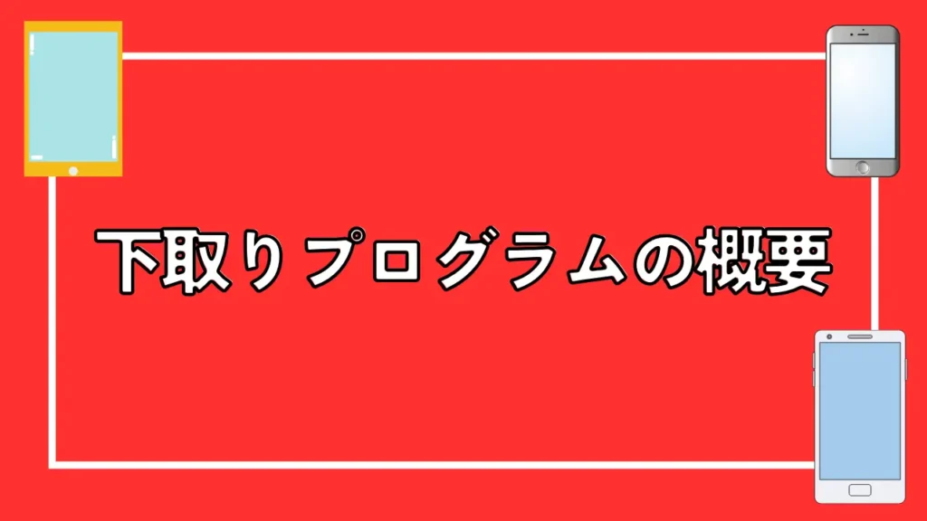 下取りプログラムの概要