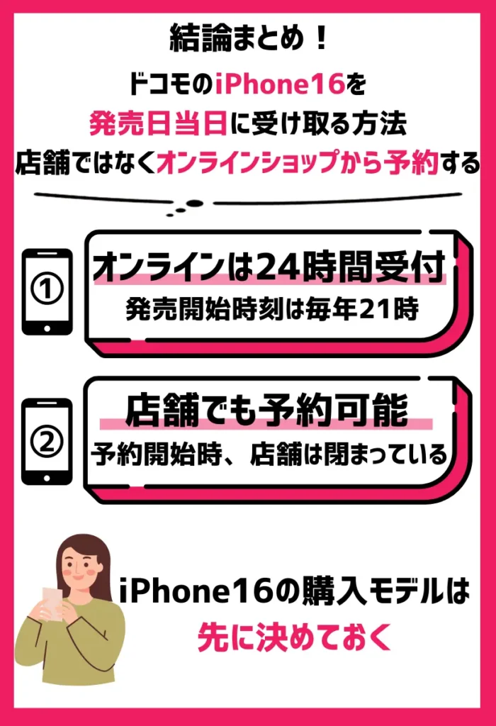 店舗ではなくオンラインショップから予約する｜24時間受付のため開始直後に申し込める