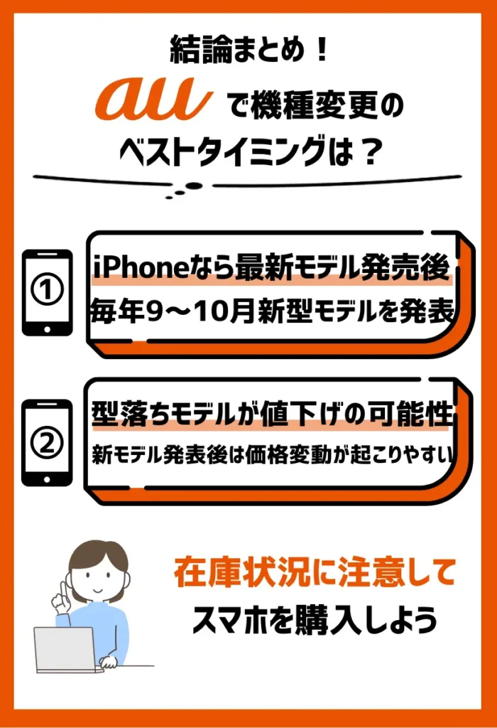 iPhoneへの機種変更は最新モデル発売後がベストタイミング｜価格変動が起こりやすい