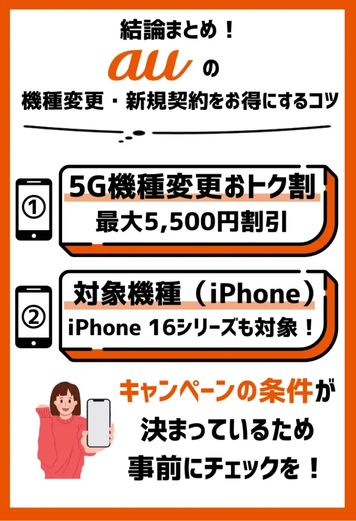 5G機種変更おトク割｜最新スマホが最大5,500円の割引