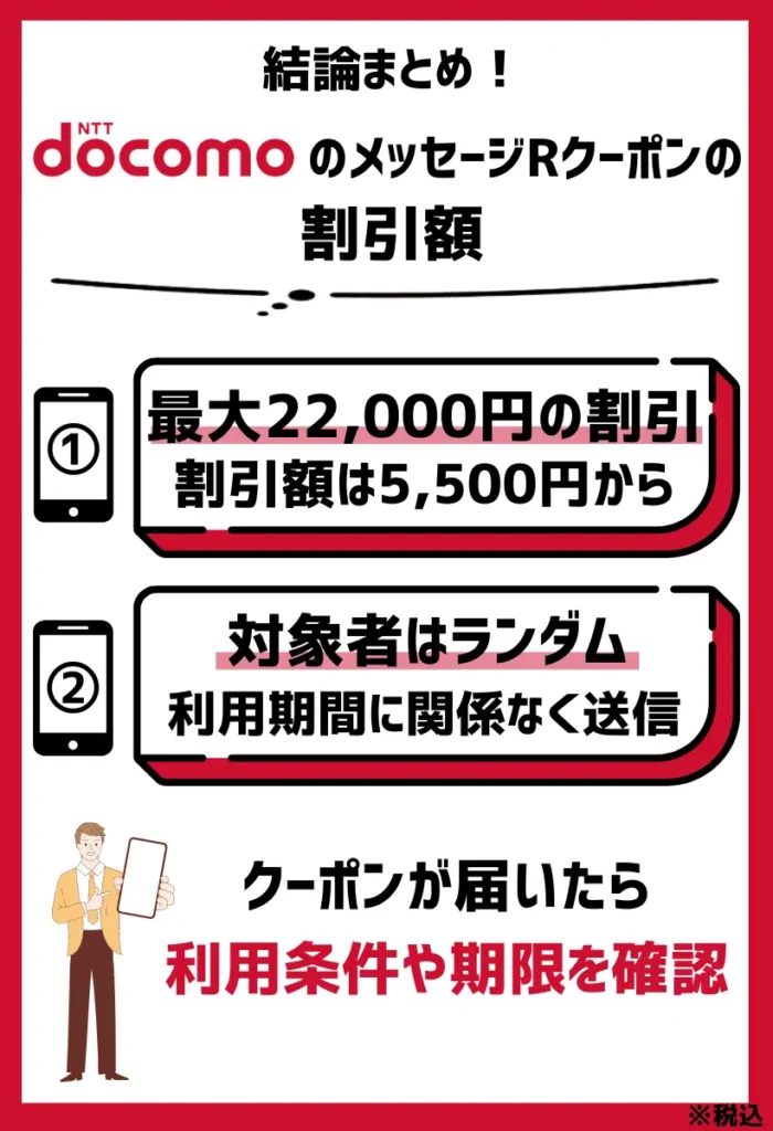 割引額｜機種変更時、最大で22,000円（税込）の割引が可能