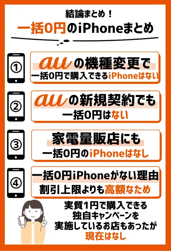 ヤマダ電機など家電量販店にも、一括0円で購入可能なiPhoneはなし｜キャンペーンでも無料にはならない