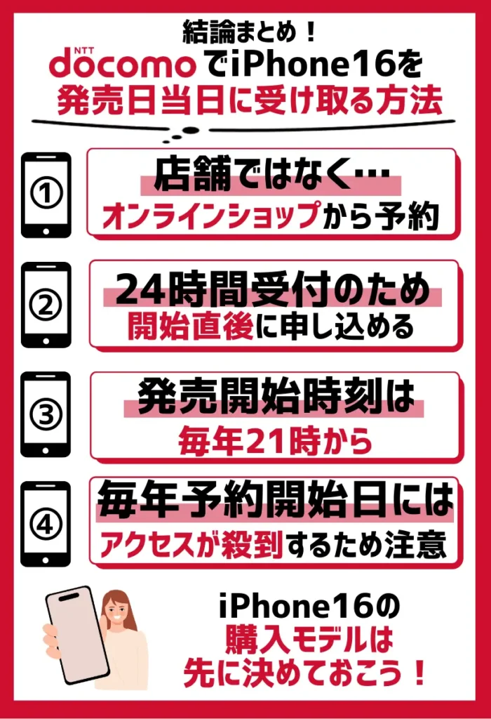 店舗ではなくオンラインショップから予約する｜24時間受付のため開始直後に申し込める
