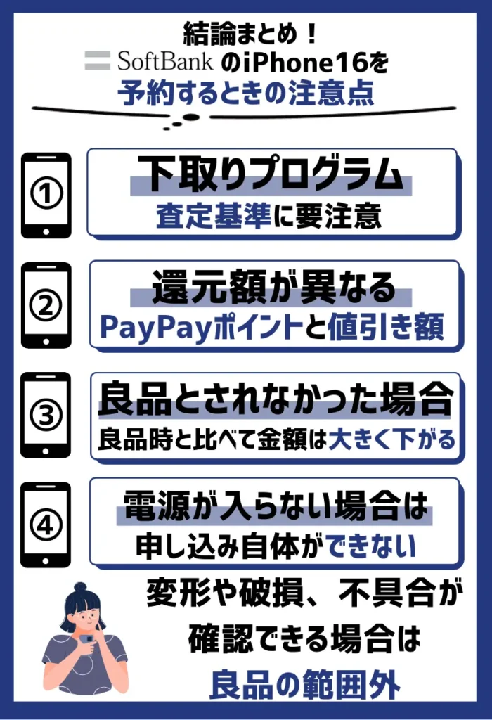 「下取りプログラム」適用では査定基準に要注意｜PayPayポイントと値引き額で還元額も異なる