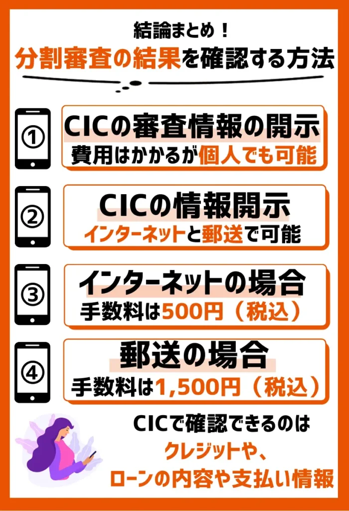 CICの審査情報の開示｜費用はかかるが個人でも可能
