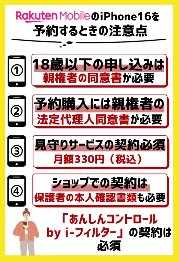 18歳以下の申し込みは親権者の同意書が必要｜「あんしんコントロール by i-フィルター」も必須