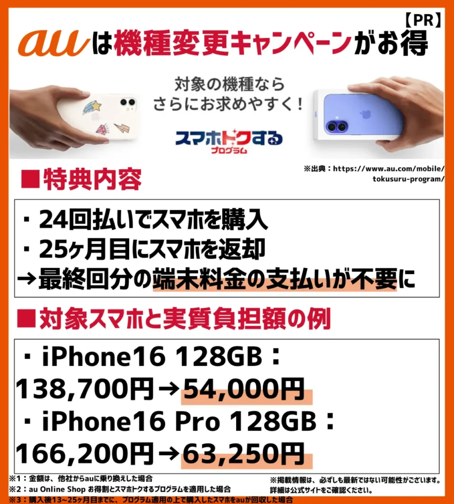 スマホトクするプログラム|最新機種も実質半額程度で購入可能