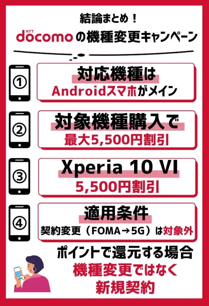 キャンペーン適用での割引シミュレーション:対応機種はAndroidスマホがメイン