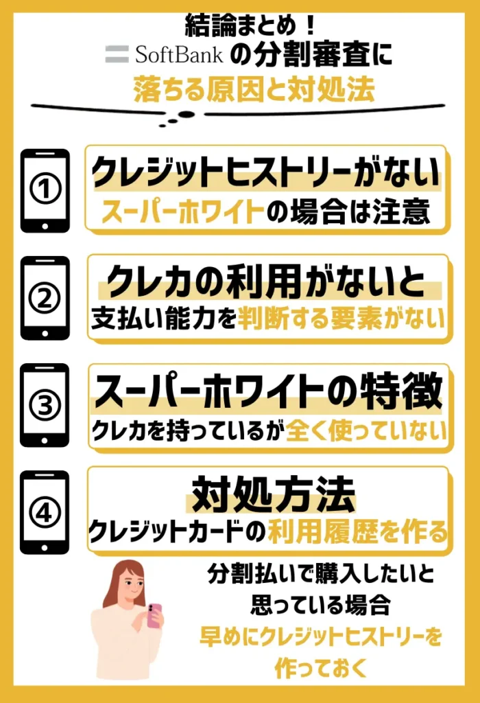 クレジットヒストリーがない｜スーパーホワイトの場合はクレカの利用を検討する